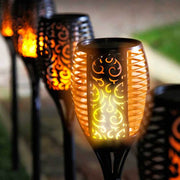 Solar Flame Torch Light – Flickering LED Outdoor Garden Lamp