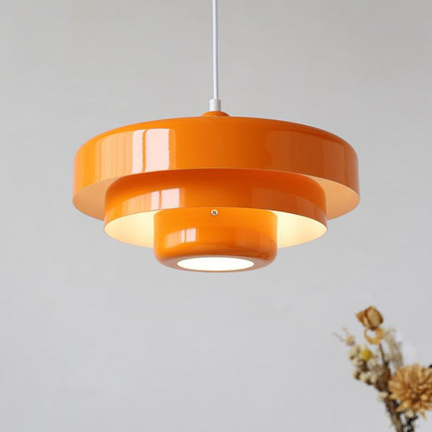 Vintage Multi-Layered Pendant Light – A Fusion of Modern Elegance & Retro Charm