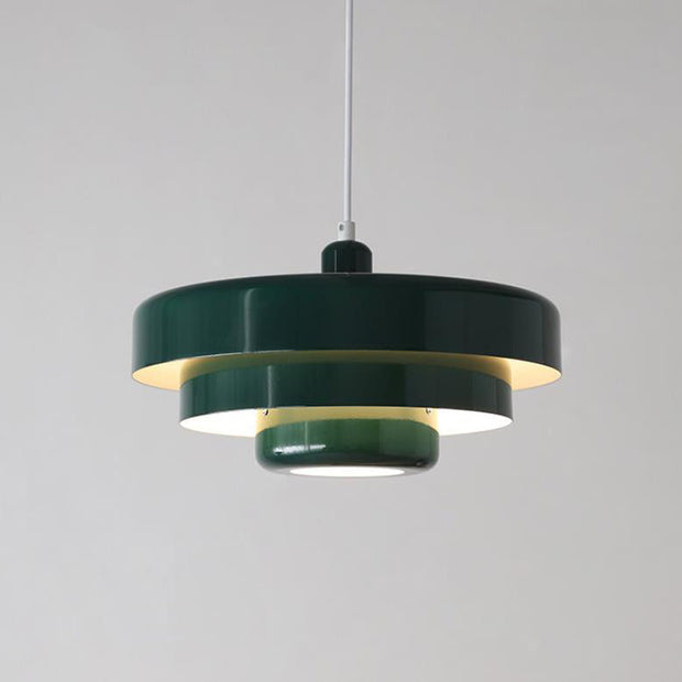 Vintage Multi-Layered Pendant Light – A Fusion of Modern Elegance & Retro Charm