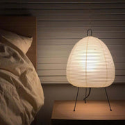 Akari Table Lamp – Japanese-Inspired Soft Glow Paper Light