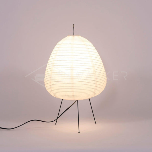 Akari Table Lamp – Japanese-Inspired Soft Glow Paper Light