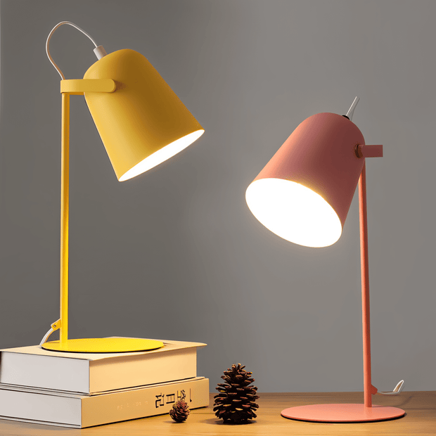 Macaron Desk Lamp – Stylish & Adjustable for Perfect Reading Light