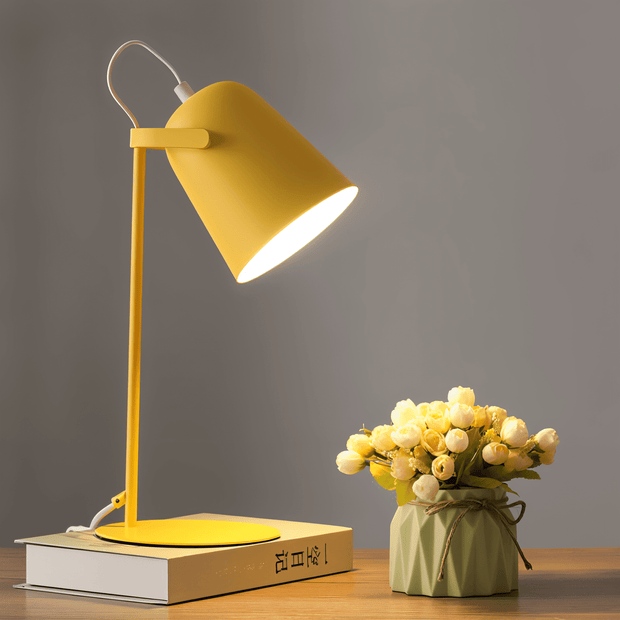Macaron Desk Lamp – Stylish & Adjustable for Perfect Reading Light