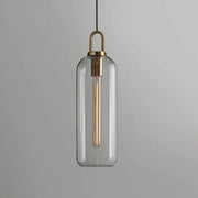 GlowNest – Refined Glass Pendant for Ambient Interiors