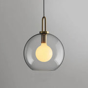 GlowNest – Refined Glass Pendant for Ambient Interiors