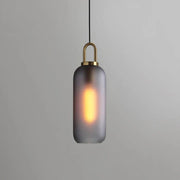GlowNest – Refined Glass Pendant for Ambient Interiors