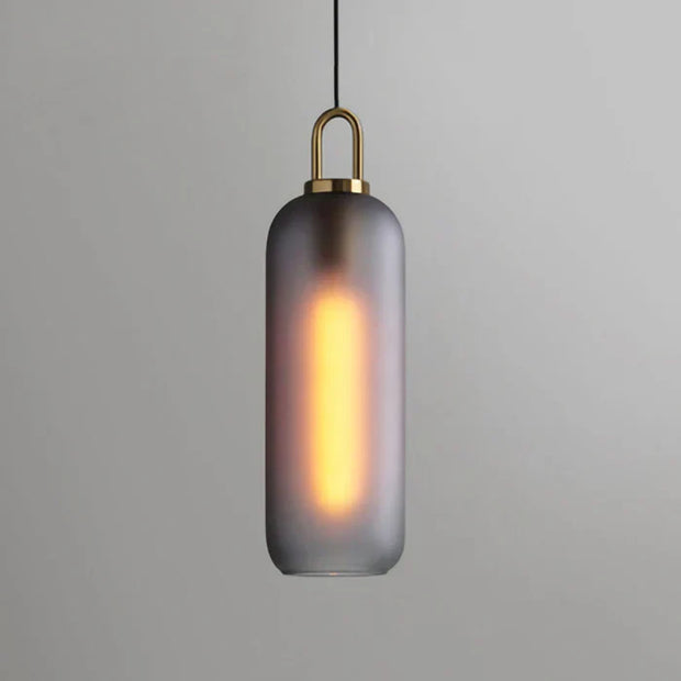 GlowNest – Refined Glass Pendant for Ambient Interiors