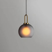 GlowNest – Refined Glass Pendant for Ambient Interiors