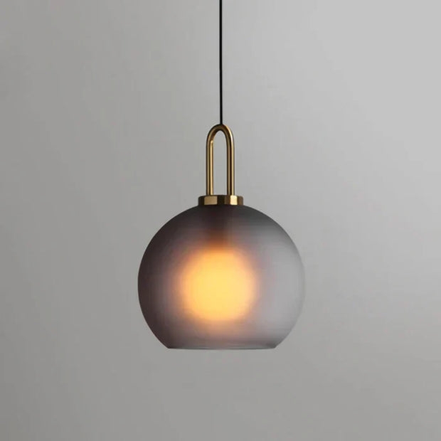 GlowNest – Refined Glass Pendant for Ambient Interiors