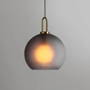GlowNest – Refined Glass Pendant for Ambient Interiors