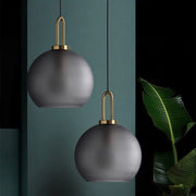 GlowNest – Refined Glass Pendant for Ambient Interiors