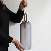 GlowNest – Refined Glass Pendant for Ambient Interiors