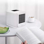Portable MicroCool Mini Air Conditioner – 1000ml Tank, 99-Speed Fan & Air Purifier