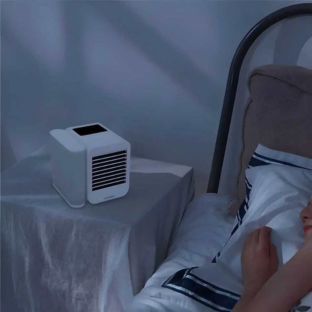 Portable MicroCool Mini Air Conditioner – 1000ml Tank, 99-Speed Fan & Air Purifier
